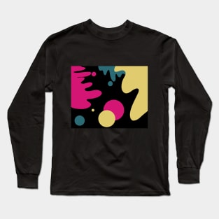 Colourful explosion - Pattern Long Sleeve T-Shirt